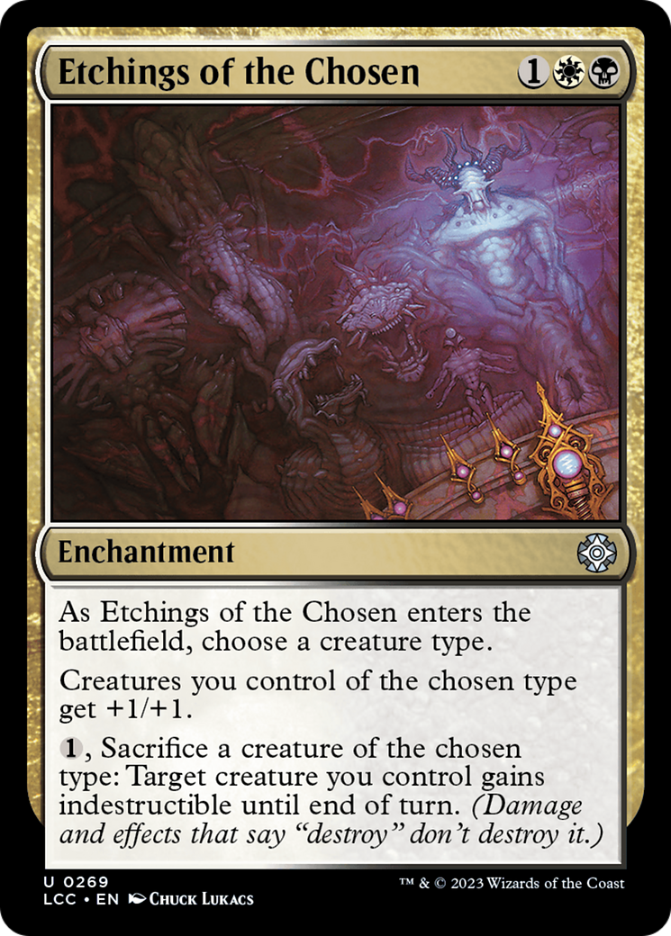 Etchings of the Chosen [The Lost Caverns of Ixalan Commander] | Fandemonia Ltd