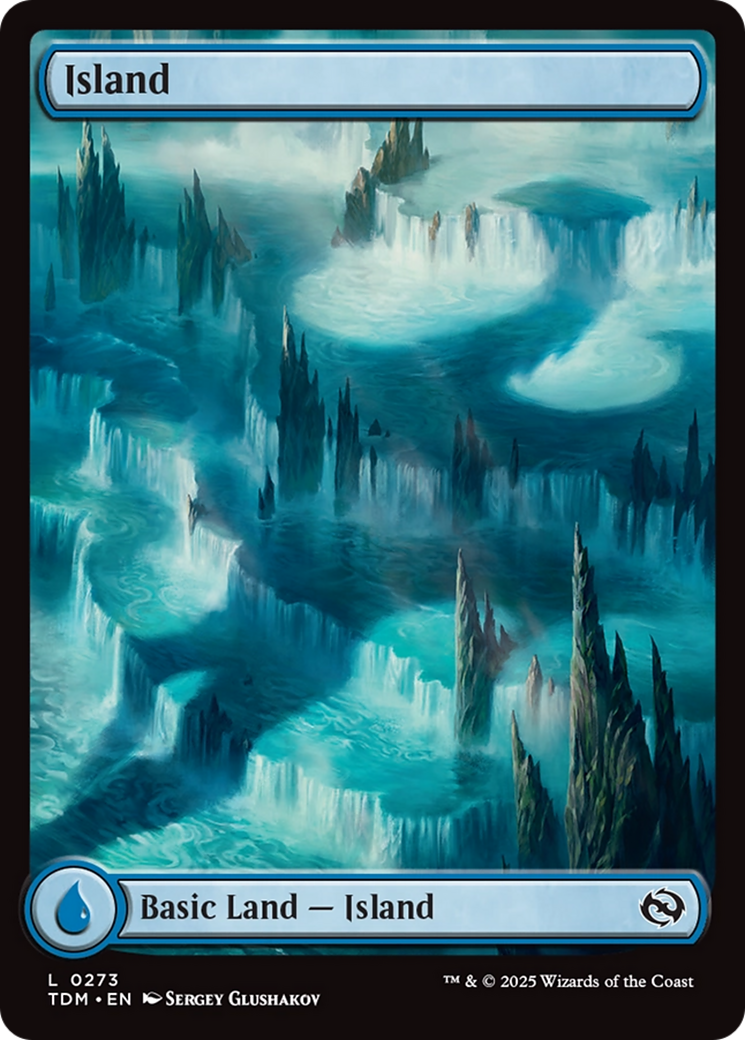 Island (0273) [Tarkir: Dragonstorm] | Fandemonia Ltd