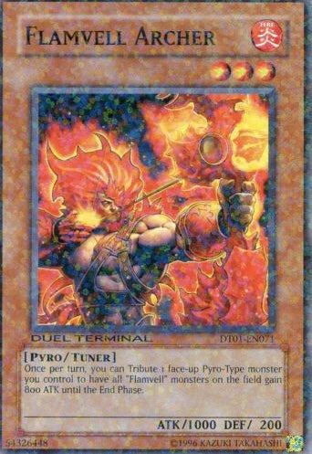 Flamvell Archer [DT01-EN071] Common | Fandemonia Ltd