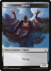 Elemental (02) // Spirit (14) Double-Sided Token [March of the Machine Tokens] | Fandemonia Ltd