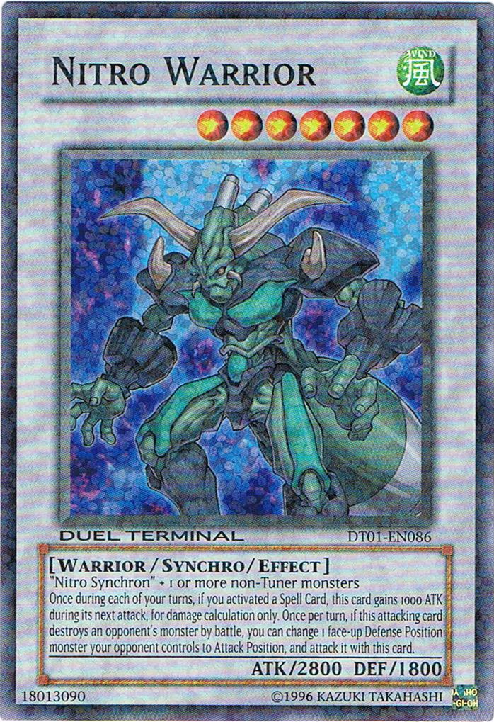 Nitro Warrior [DT01-EN086] Super Rare | Fandemonia Ltd