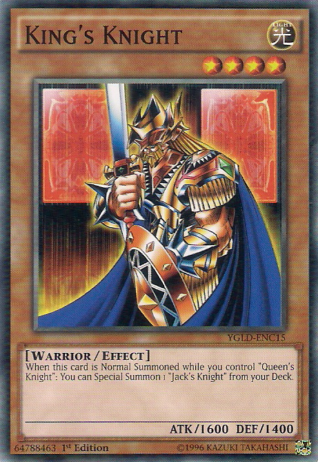 King's Knight [YGLD-ENC15] Common | Fandemonia Ltd