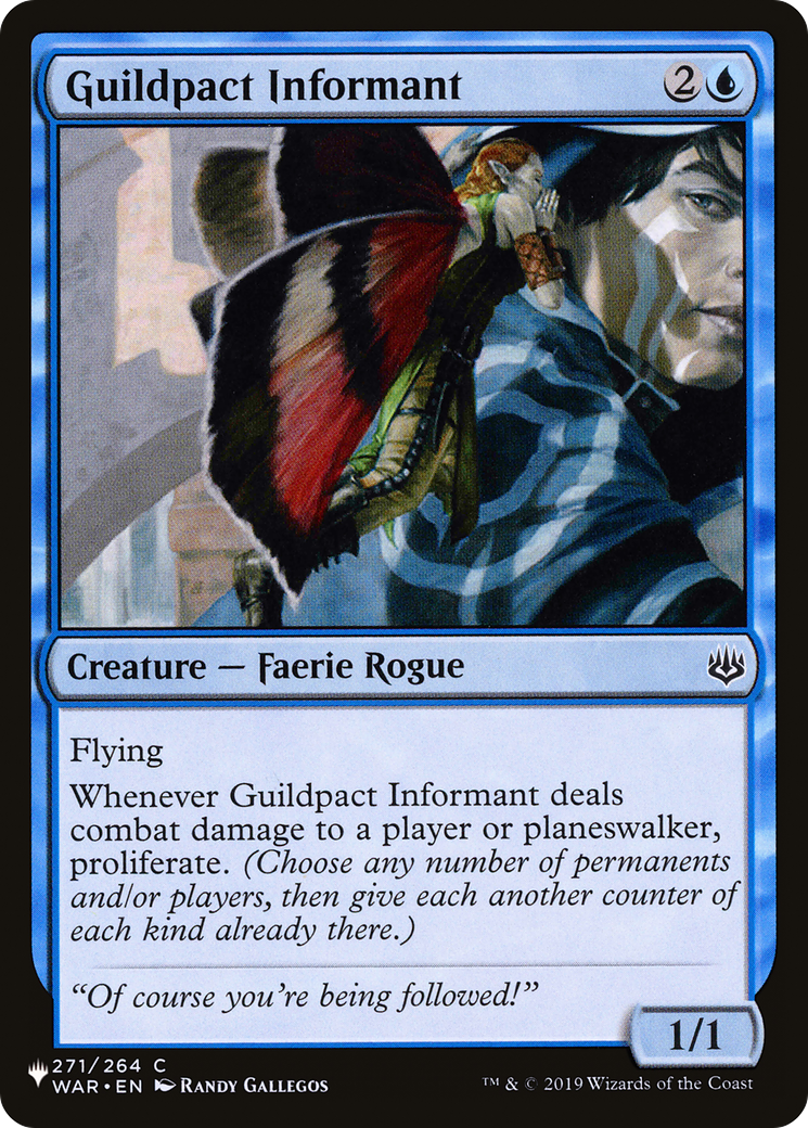 Guildpact Informant [The List] | Fandemonia Ltd