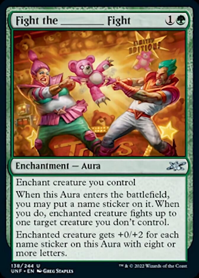 Fight the _____ Fight [Unfinity] | Fandemonia Ltd