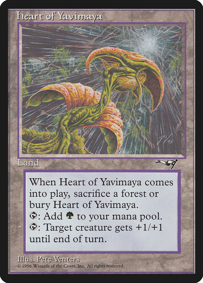 Heart of Yavimaya [Alliances] | Fandemonia Ltd