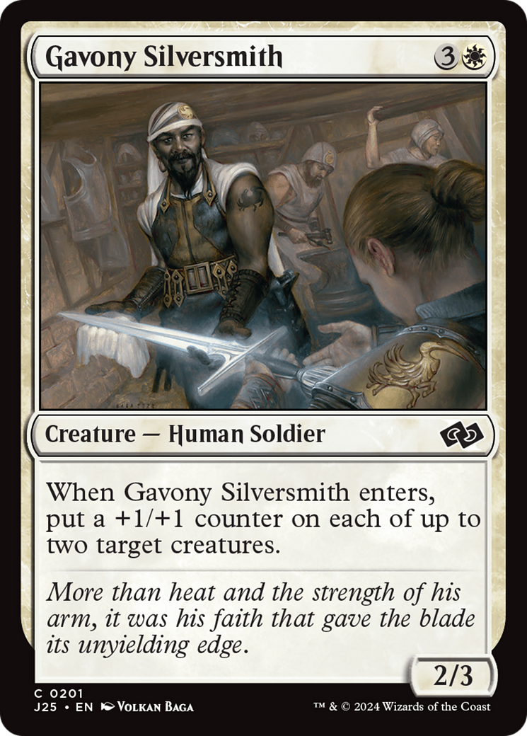 Gavony Silversmith [Foundations Jumpstart] | Fandemonia Ltd