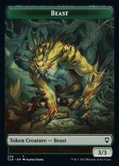 Satyr // Beast Double-Sided Token [Commander Legends: Battle for Baldur's Gate Tokens] | Fandemonia Ltd
