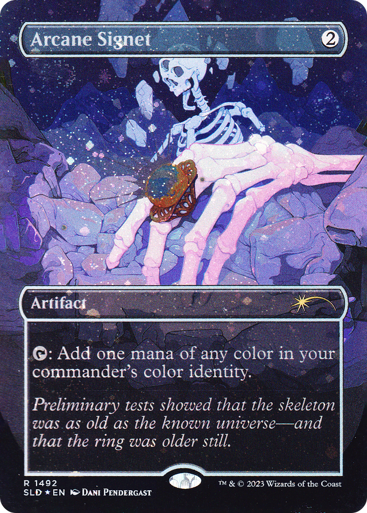 Arcane Signet (1492) (Galaxy Foil) [Secret Lair Drop Series] | Fandemonia Ltd