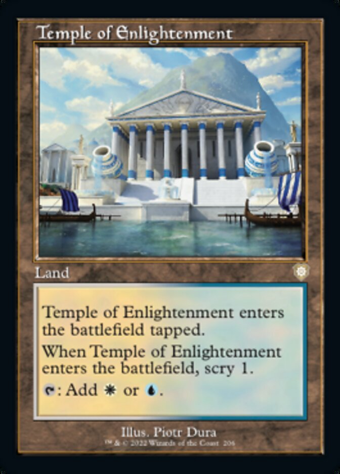 Temple of Enlightenment (Retro) [The Brothers' War Commander] | Fandemonia Ltd