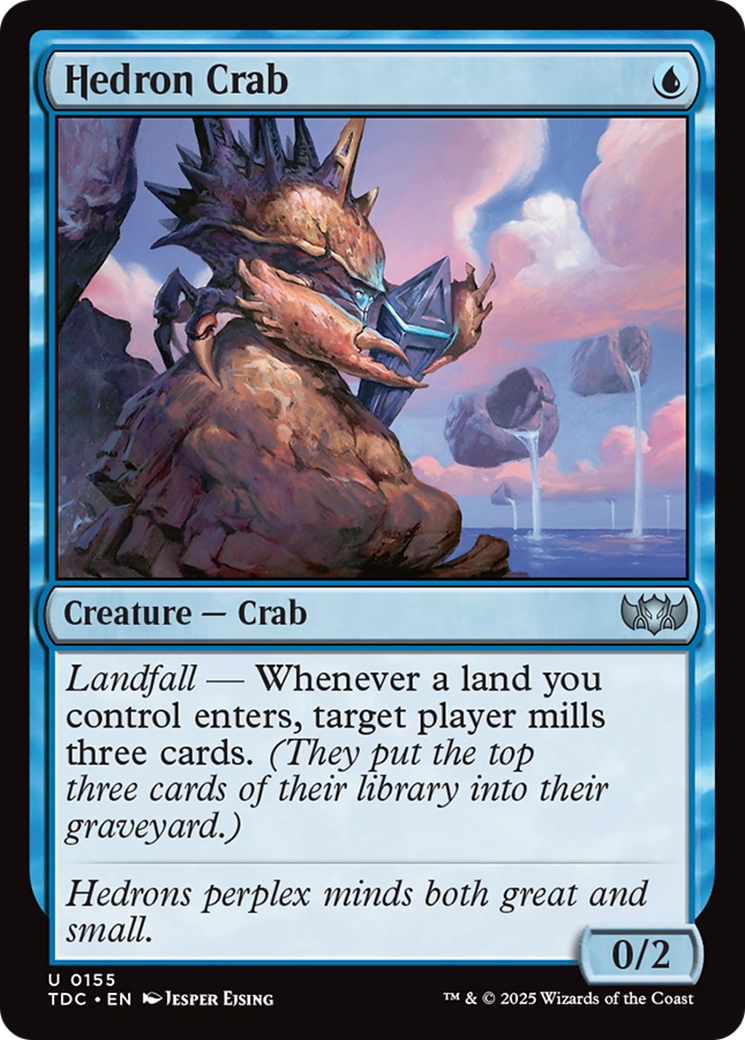 Hedron Crab [Tarkir: Dragonstorm Commander] | Fandemonia Ltd