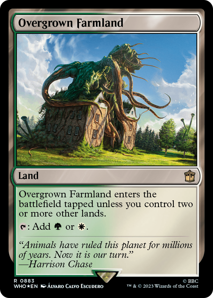 Overgrown Farmland (Surge Foil) [Doctor Who] | Fandemonia Ltd