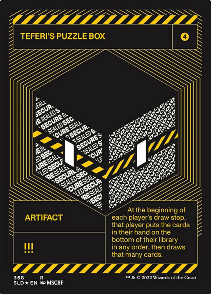 Teferi's Puzzle Box (Foil Etched) [Secret Lair Drop Series] | Fandemonia Ltd