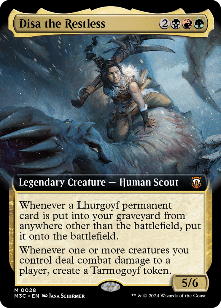 Disa the Restless (Extended Art) [Modern Horizons 3 Commander] | Fandemonia Ltd
