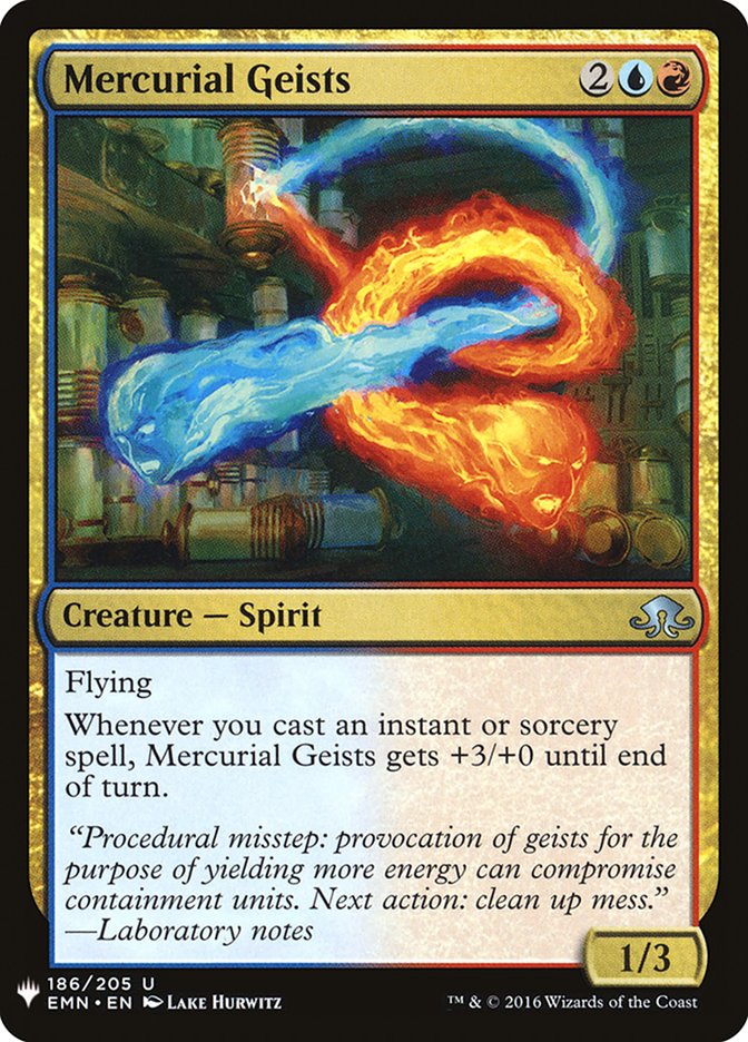 Mercurial Geists [Mystery Booster] | Fandemonia Ltd