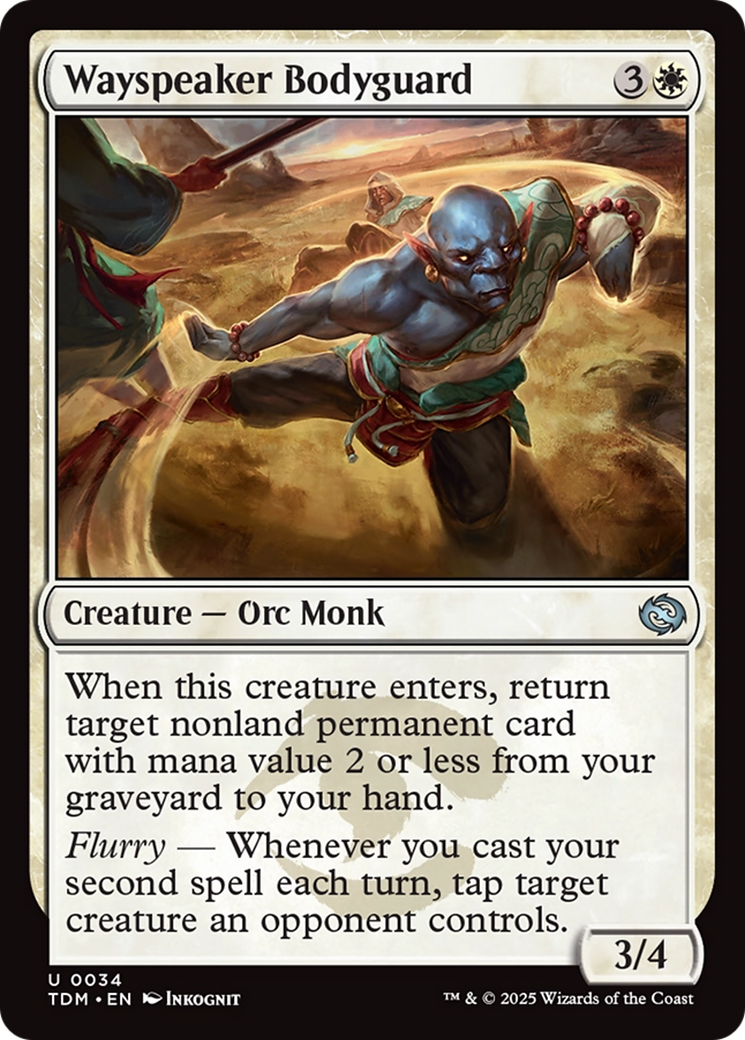 Wayspeaker Bodyguard [Tarkir: Dragonstorm] | Fandemonia Ltd