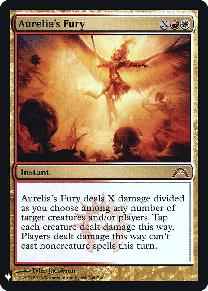 Aurelia's Fury [Mystery Booster] | Fandemonia Ltd