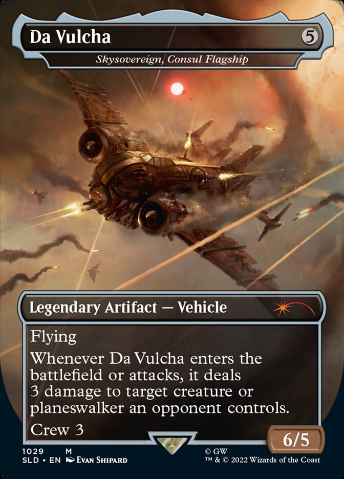 Da Vulcha - Skysovereign, Consul Flagship (Borderless) [Secret Lair Drop Series] | Fandemonia Ltd