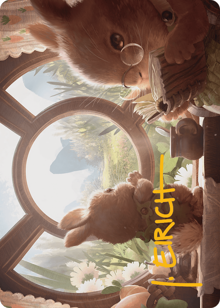 Farseek Art Card (Gold-Stamped Signature) [Bloomburrow Art Series] | Fandemonia Ltd