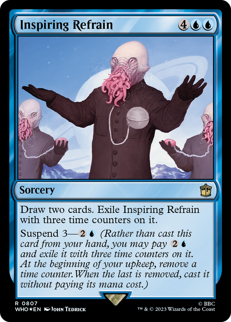 Inspiring Refrain (Surge Foil) [Doctor Who] | Fandemonia Ltd