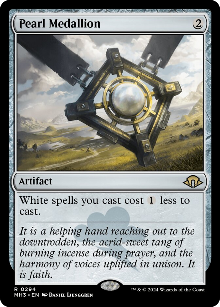 Pearl Medallion [Modern Horizons 3] | Fandemonia Ltd