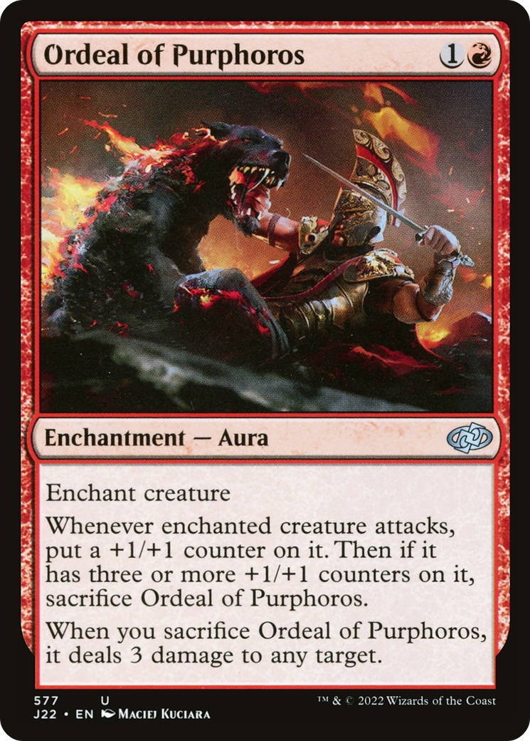 Ordeal of Purphoros [Jumpstart 2022] | Fandemonia Ltd