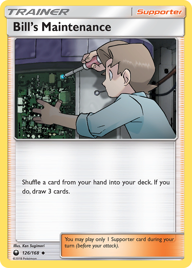 Bill's Maintenance (126/168) [Sun & Moon: Celestial Storm] | Fandemonia Ltd