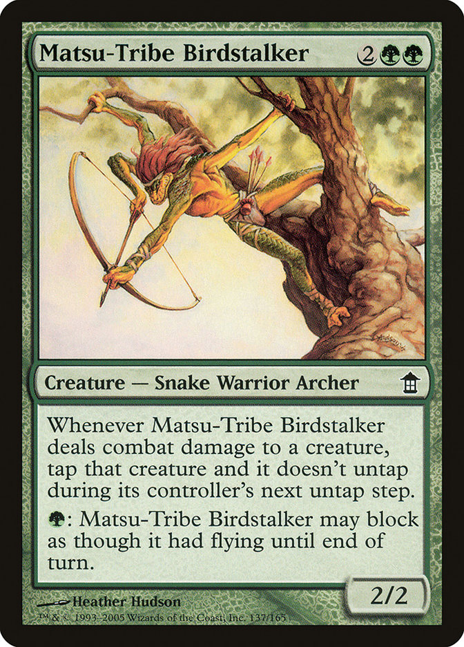 Matsu-Tribe Birdstalker [Saviors of Kamigawa] | Fandemonia Ltd