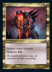 Terminal Agony (Retro Foil Etched) [Modern Horizons 2] | Fandemonia Ltd