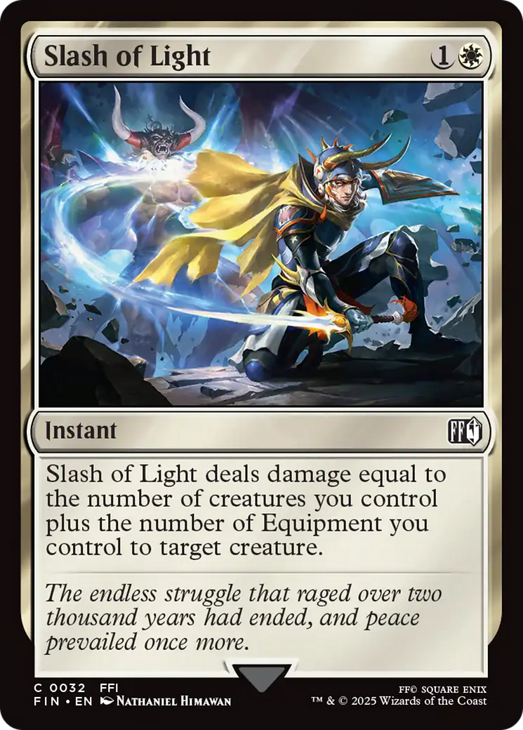 Slash of Light [FINAL FANTASY] | Fandemonia Ltd