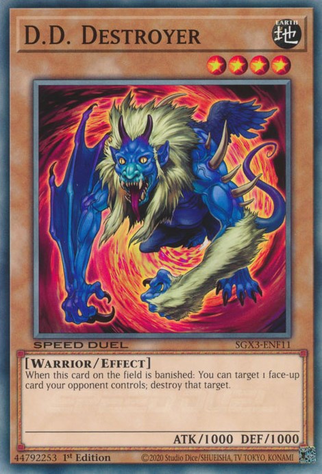 D.D. Destroyer [SGX3-ENF11] Common | Fandemonia Ltd