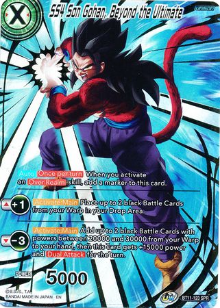 SS4 Son Gohan, Beyond the Ultimate (SPR) (BT11-123) [Vermilion Bloodline] | Fandemonia Ltd