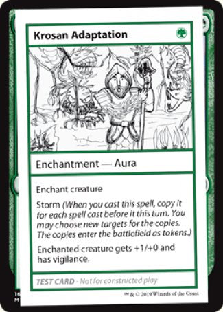 Krosan Adaptation (2021 Edition) [Mystery Booster Playtest Cards] | Fandemonia Ltd