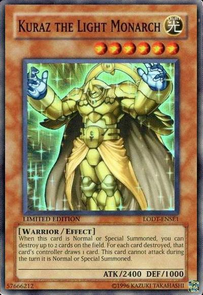 Kuraz the Light Monarch [LODT-ENSE1] Super Rare | Fandemonia Ltd