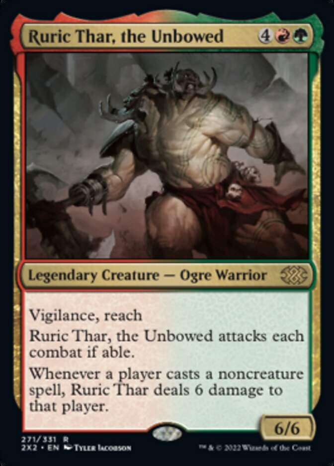 Ruric Thar, the Unbowed [Double Masters 2022] | Fandemonia Ltd