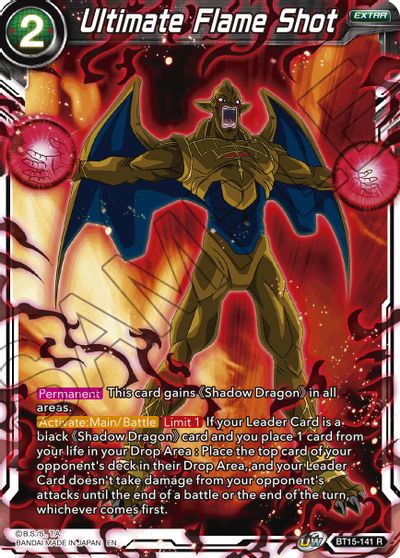 Ultimate Flame Shot (BT15-141) [Saiyan Showdown] | Fandemonia Ltd