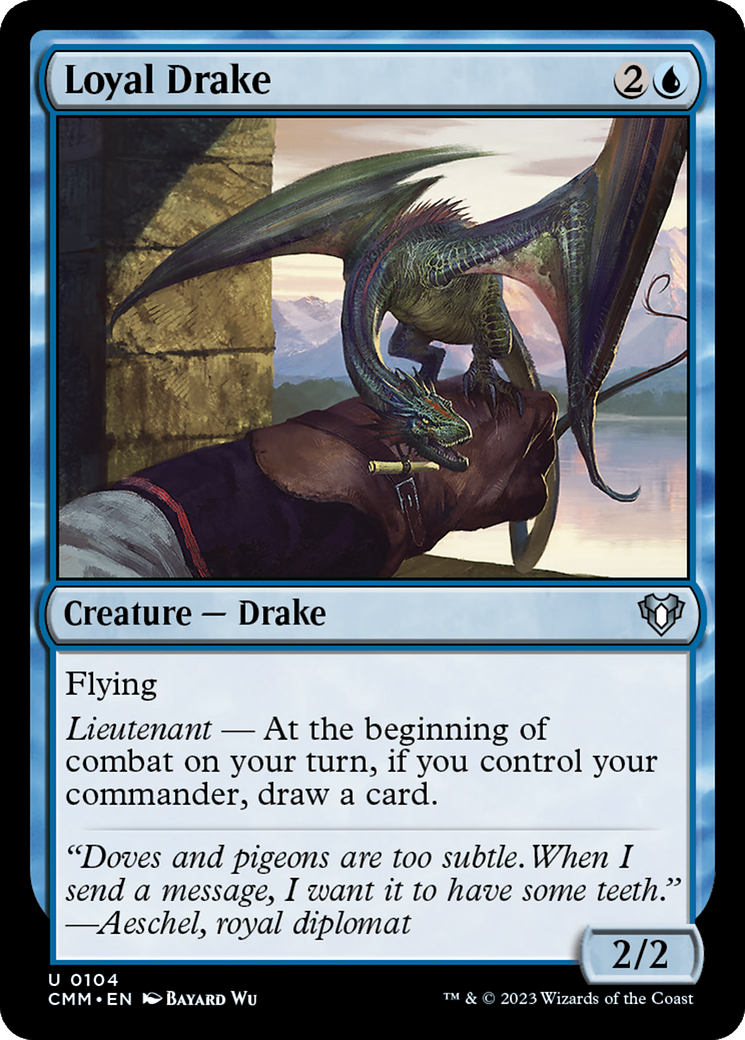 Loyal Drake [Commander Masters] | Fandemonia Ltd