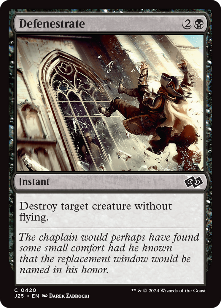 Defenestrate [Foundations Jumpstart] | Fandemonia Ltd