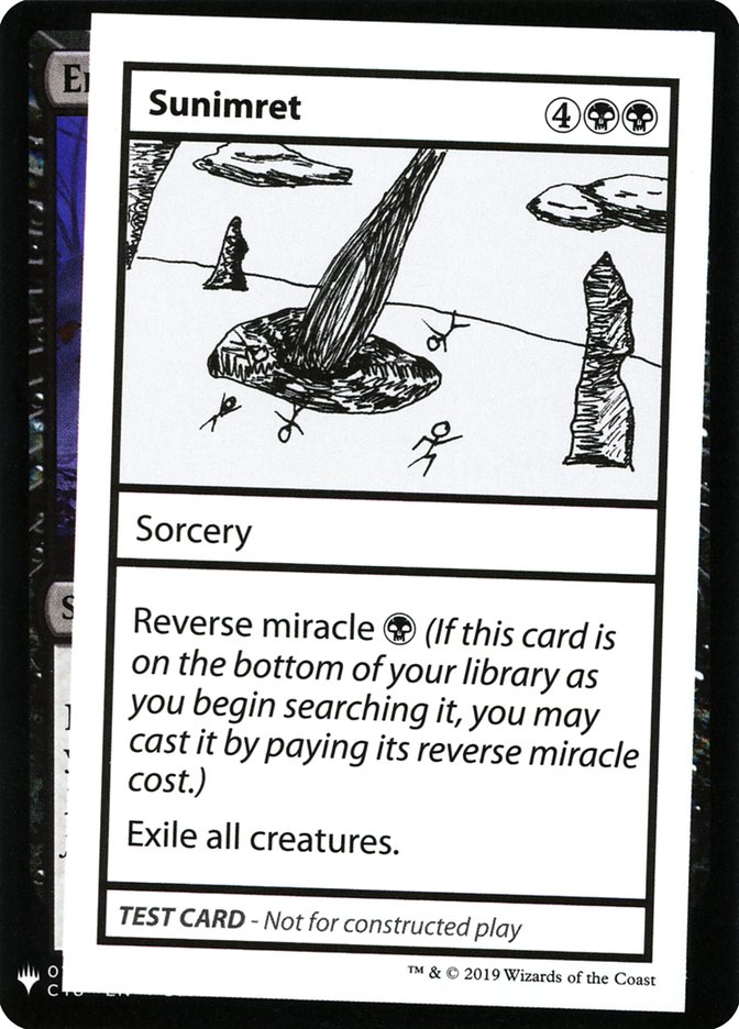 Sunimret [Mystery Booster Playtest Cards] | Fandemonia Ltd