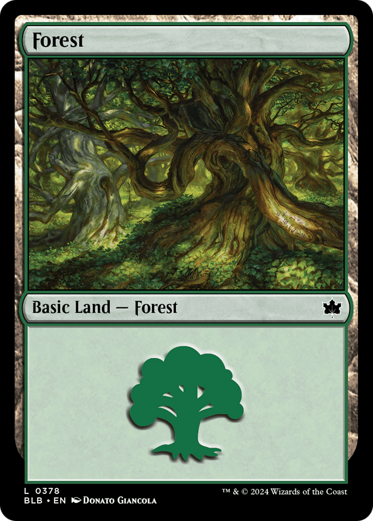Forest (0378) [Bloomburrow] | Fandemonia Ltd