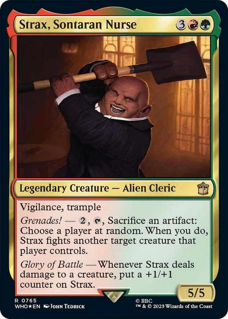 Strax, Sontaran Nurse (Surge Foil) [Doctor Who] | Fandemonia Ltd