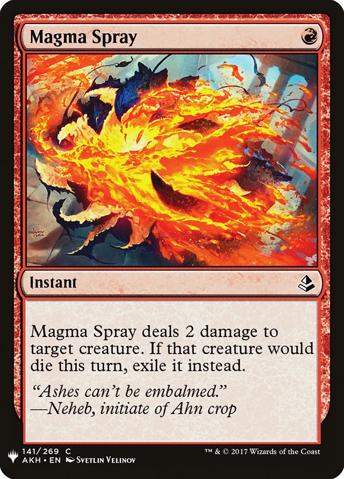 Magma Spray [Mystery Booster] | Fandemonia Ltd