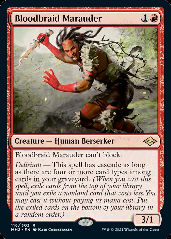 Bloodbraid Marauder [Modern Horizons 2] | Fandemonia Ltd