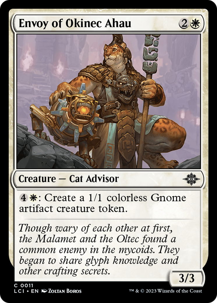 Envoy of Okinec Ahau [The Lost Caverns of Ixalan] | Fandemonia Ltd