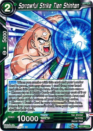 Sorrowful Strike Tien Shinhan (BT7-063) [Assault of the Saiyans] | Fandemonia Ltd