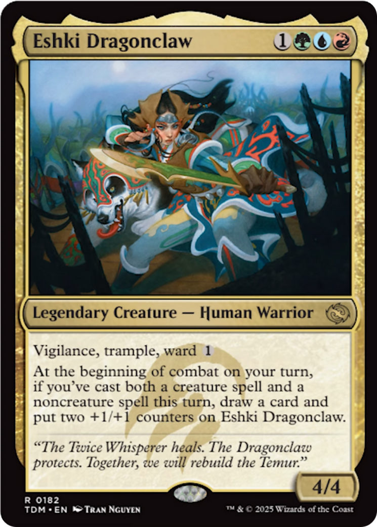 Eshki Dragonclaw [Tarkir: Dragonstorm] | Fandemonia Ltd