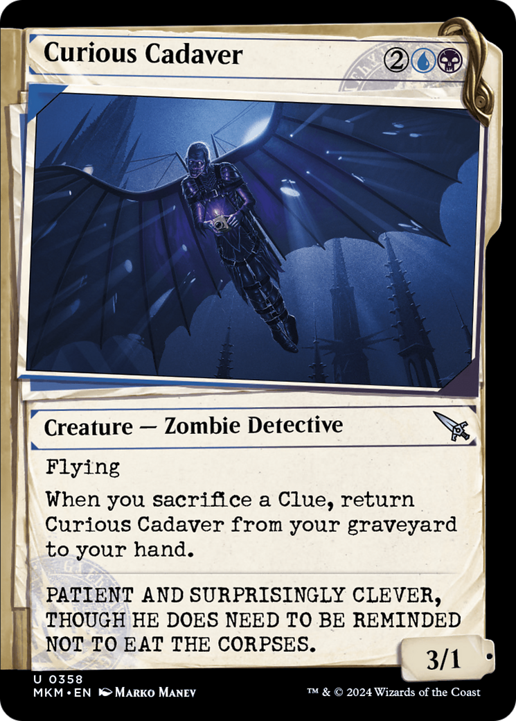 Curious Cadaver (Showcase) [Murders at Karlov Manor] | Fandemonia Ltd