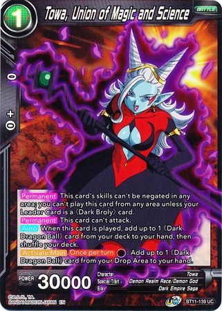 Towa, Union of Magic and Science (BT11-139) [Vermilion Bloodline] | Fandemonia Ltd