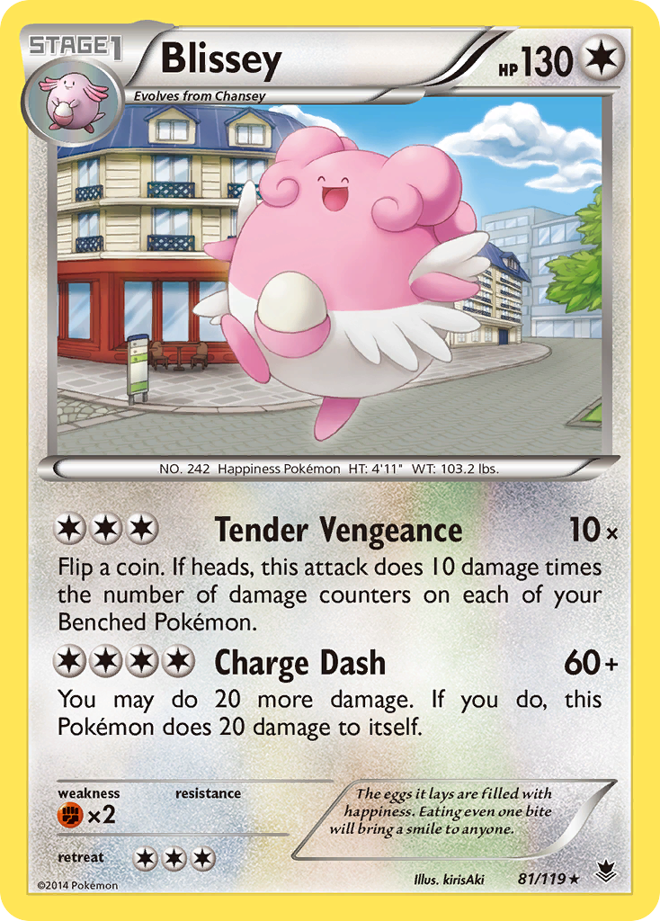 Blissey (81/119) [XY: Phantom Forces] | Fandemonia Ltd