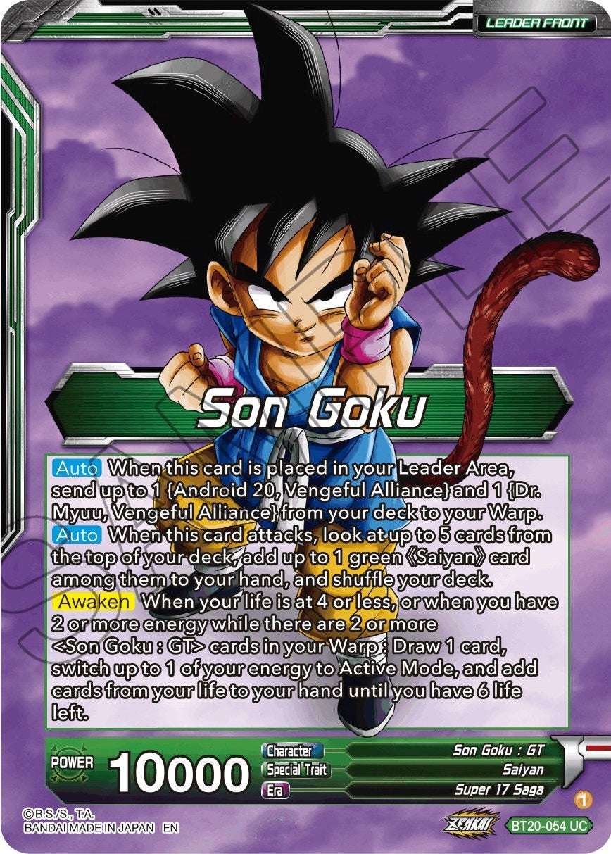 Son Goku // SS4 Son Goku, Betting It All (BT20-054) [Power Absorbed] | Fandemonia Ltd