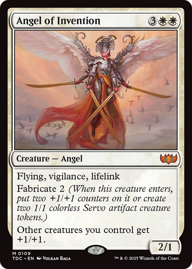 Angel of Invention [Tarkir: Dragonstorm Commander] | Fandemonia Ltd